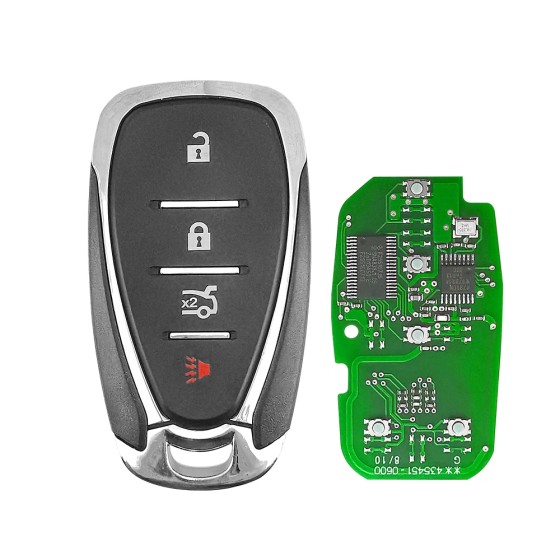 Chevrolet 4 Button 433Mhz Smart Key 2016-2023 For FCC HYQ4EA | Aftermarket